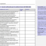 📋✅ ¡La Guía Definitiva! Check list para auditoría interna ISO 9001 versión 2015
