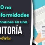 🔎💡 Descubre las No Conformidades Frecuentes en Auditorías ISO 9001: ¡Evita los Errores Más Comunes!